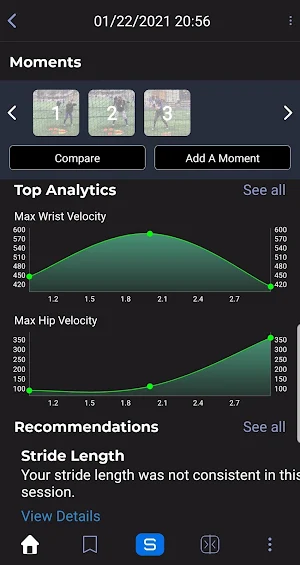 SportsTrace Screenshot 2