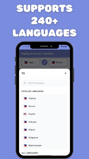 Tagalog to Ilocano Translator Screenshot 3