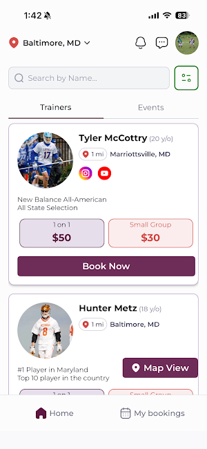 NextRep Platform Screenshot 1
