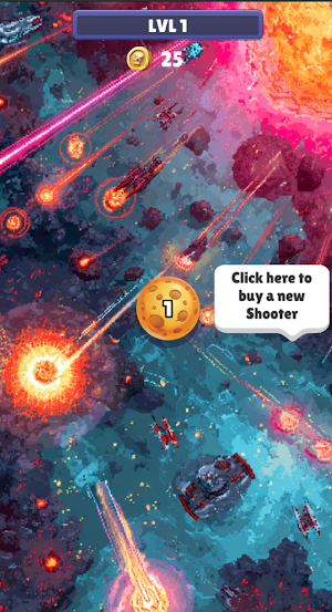 Planet defence : 2d Game Screenshot 1