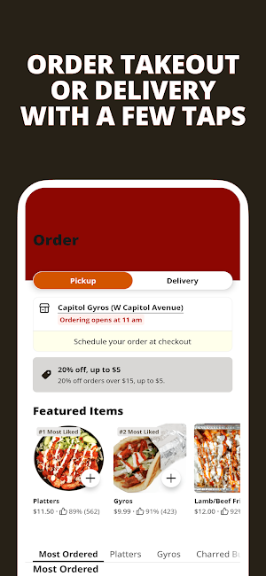 Capitol Gyros Screenshot 0