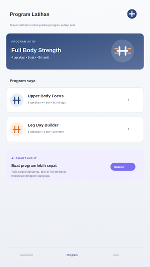 SFit: Smart Fitness Screenshot 1