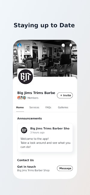 Big Jims Trims Barber Shop Screenshot 1