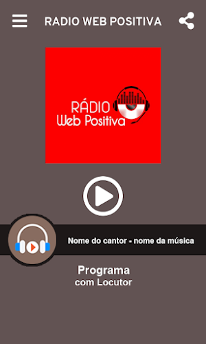 Radio Web POSITIVA Screenshot 0
