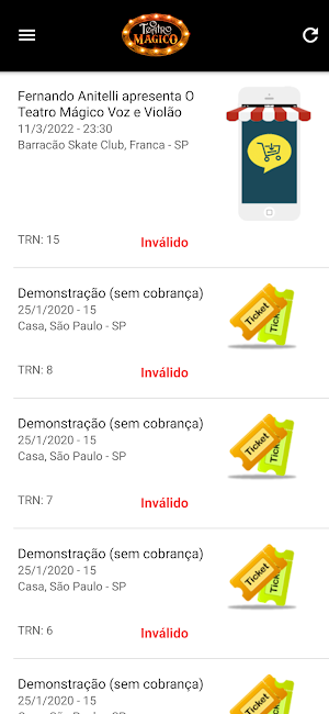 Ingresso Mágico Screenshot 3