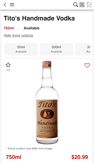 East Bay Wine and Spirits Screenshot 3