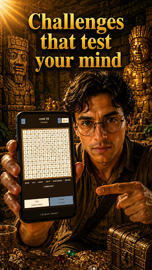 Word Search: Relic Hunter Screenshot 2