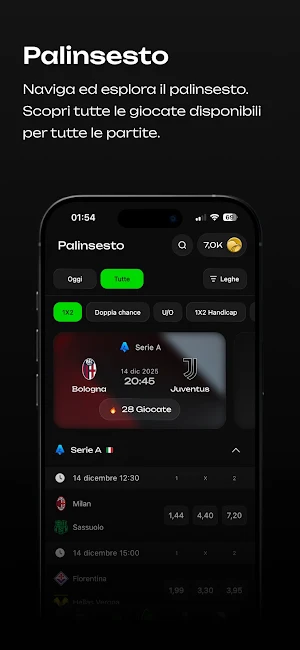MondoPengwin Pronostici Calcio Screenshot 2
