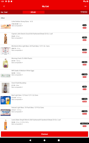 B&T’s Grocery Market Screenshot 3