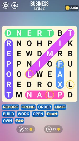 Word Search - Find Word Screenshot 0