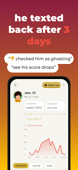 The Bar - dating checklist app Screenshot 3