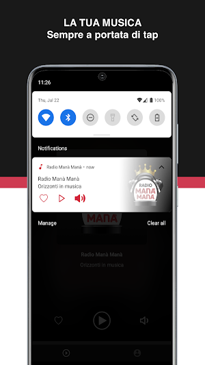 Radio Manà Manà Screenshot 1