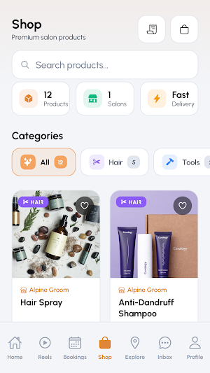 Klipp — Salon Booking Screenshot 3