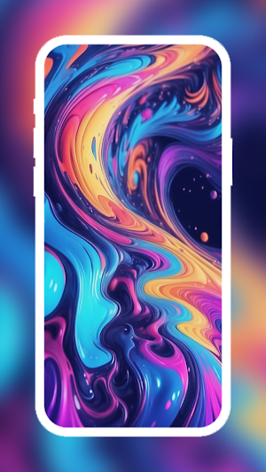 Magic Fluid Wallpaper Screenshot 1