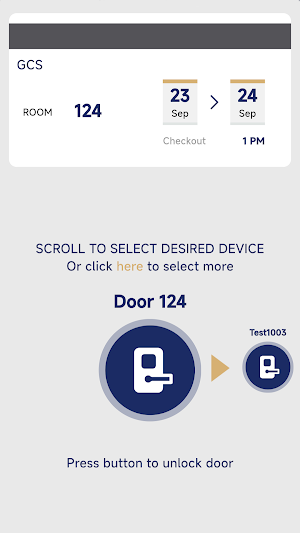 GCS Mobile Access Screenshot 1