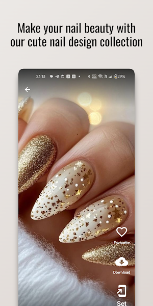 Golden Touch Nail Design Screenshot 2