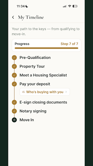 Claim This Home Screenshot 2
