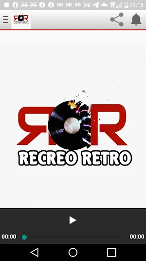 Recreo Retro Radio Screenshot 0