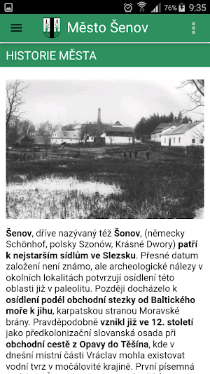 Město Šenov Screenshot 2