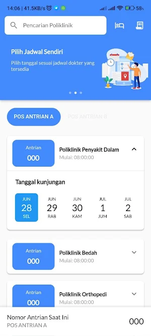 Antrian Online RSUD Morowali Screenshot 1