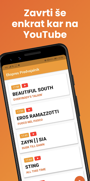 Ekspres Predvajalnik | Radio Screenshot 3