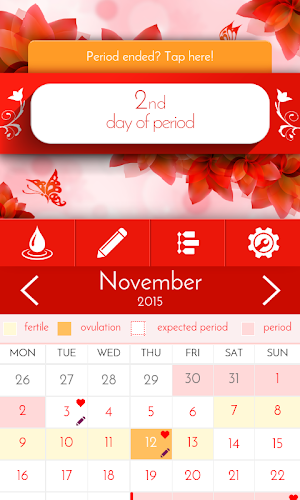 Period Tracker & Diary screenshot 1