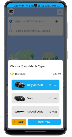 Mykonos Ride Screenshot 1