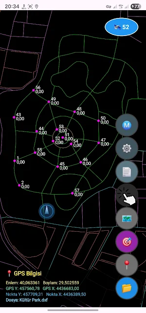 MapX – DXF Map & GPS Viewer Screenshot 0
