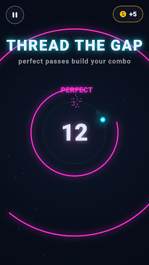 Orbit Rush: Tap to Dodge Screenshot 1