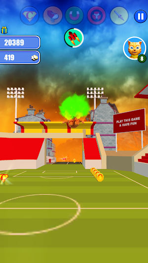 Halloween Cat Monster Run Screenshot 3