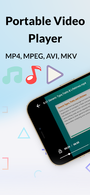 Portable Video Player - Media Screenshot 0