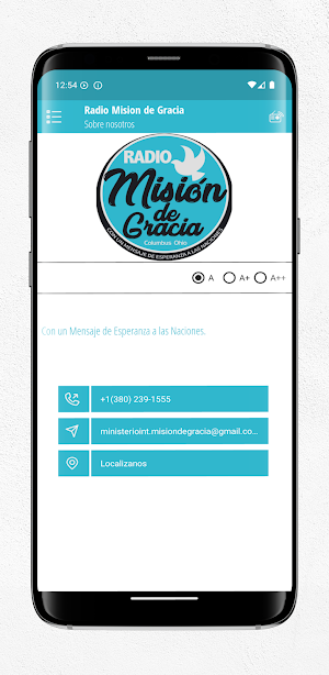 Radio Mision de Gracia Screenshot 3