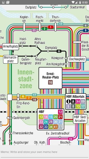 REGENSBURG TRAIN BUS MAP Screenshot 3