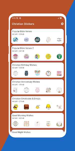 Christian Stickers Screenshot 2