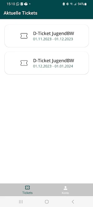 OstalbMobil Ticket Screenshot 1