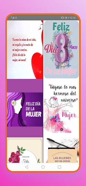 feliz Día de la Mujer 2023 Screenshot 0
