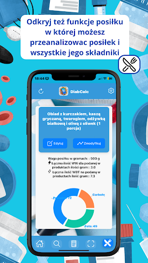 DiabCalc: Carbs Calculator Screenshot 1