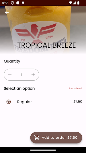 Freedom Fuel Nutrition Screenshot 1