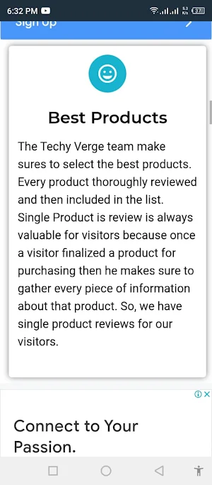 Techy Verge Screenshot 2