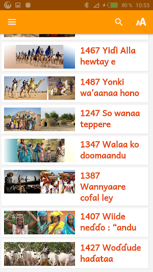 Fulfulde proverbes avec audio vol5 Screenshot 1