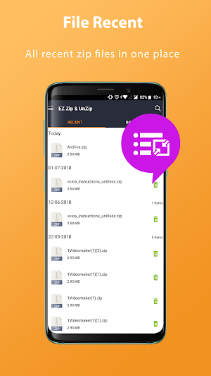 Zip File Extractor - File Compressor, Unzip, Unrar Screenshot 2