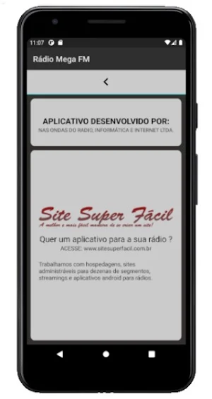 Rádio Mega FM Screenshot 2