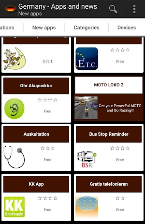 German apps and games Screenshot 1
