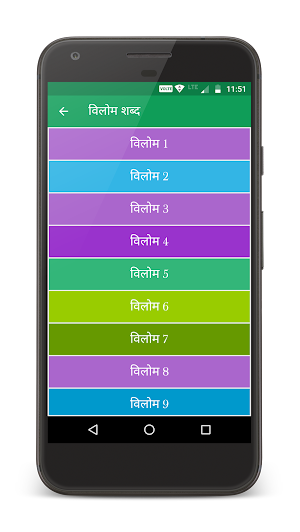 पर्यायवाची, विलोम एवं अनेकार्थी शब्द Screenshot 3