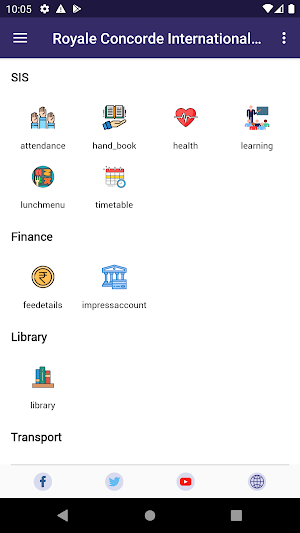 Royal Concorde International School Screenshot 2