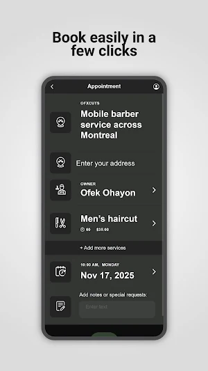 OFXCUTS BARBERSHOP Screenshot 2