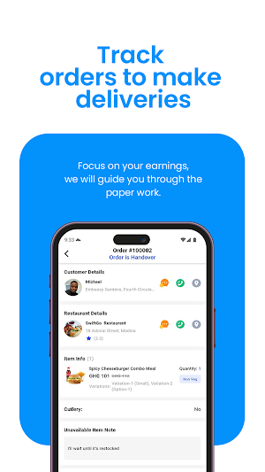 SwiftGo Delivery Partner Screenshot 2