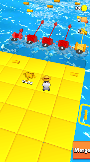 My island raft merge hook Screenshot 0