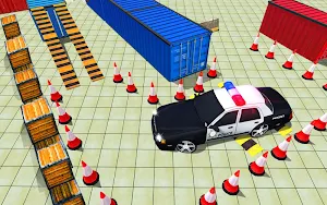 Multistory Police Car Parking Mania 3D Screenshot 1