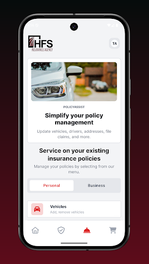 HFS Insurance Agency Screenshot 2